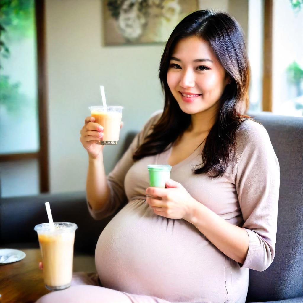 is milk tea safe during pregnancy